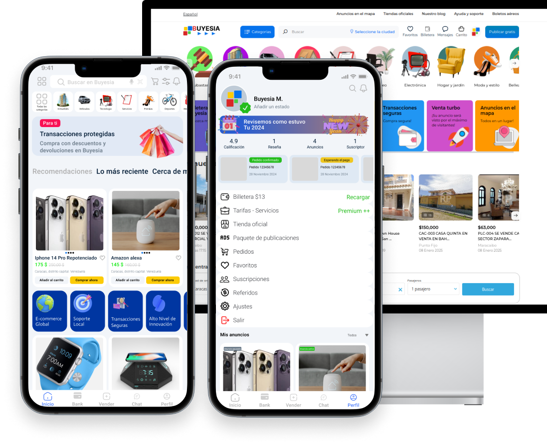 Buyesia - Marketplace y anuncios clasificados