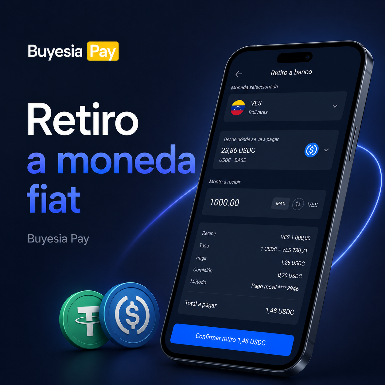 Como retirar a moneda fiat buyesia pay